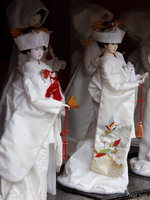view--kada - japanese bride doll in traditional costume 
