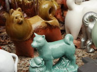 ceramic dogs 
