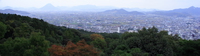 kompira shrine mountain view 