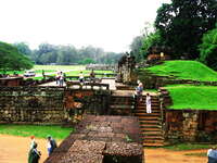 elephant terrace Siem reap, South East Asia, Cambodia, Asia