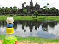 view--hello angkor Siem reap, South East Asia, Cambodia, Asia