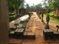 entrance to banteay srei Siem Reap, South East Asia, Cambodia, Asia