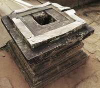 base of lingam Siem Reap, South East Asia, Cambodia, Asia