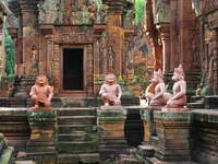 view--banteay srei Siem Reap, South East Asia, Cambodia, Asia