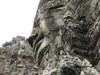 buddha face Siem reap, South East Asia, Cambodia, Asia