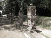 entrance to neak pean Siem Reap, South East Asia, Cambodia, Asia