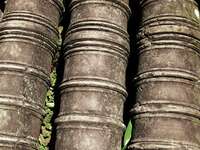 tubes of preah ko Phnom Penh, Siem Reap, South East Asia, Cambodia, Asia