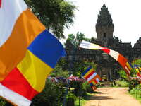 exit of bakong Phnom Penh, Siem Reap, South East Asia, Cambodia, Asia