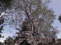 ta som west gopura Siem Reap, South East Asia, Cambodia, Asia