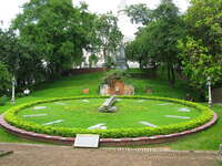 wat phnom clock Phnom Penh, South East Asia, Vietnam, Asia