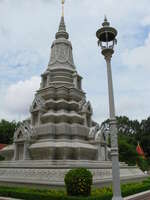 king suramarit and queen kossomaks stupa Phnom Penh, South East Asia, Vietnam, Asia