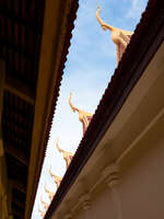 view--palace roof Phnom Penh, South East Asia, Vietnam, Asia