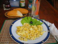 food--cambodian breakfast at indochine 2 Phnom Penh, Siem Reap, South East Asia, Cambodia, Asia