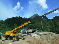 building equipment in laos Vientiane, Hin Boun Village, South East Asia, Laos, Asia