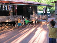 games in laos village Vientiane, Hin Boun Village, South East Asia, Laos, Asia