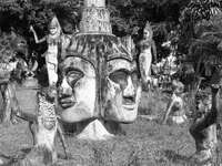 brahma head Vientiane, South East Asia, Laos, Asia