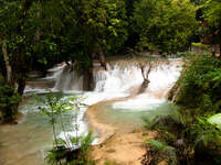tad sae waterfall Luang Prabang, South East Asia, Laos, Asia