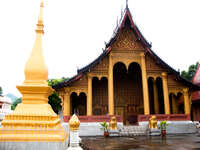 laos temple Luang Prabang, South East Asia, Laos, Asia