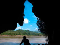 park ou cave Pakbeng, Luang Prabang, South East Asia, Laos, Asia