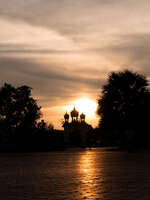 sunset vientiane Vientiane, South East Asia, Laos, Asia