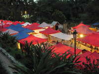 luang prabang night market Luang Prabang, South East Asia, Laos, Asia