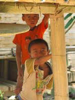 laos boys Pakbeng, South East Asia, Laos, Asia