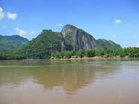 mekong river Pakbeng, Luang Prabang, South East Asia, Laos, Asia