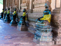haw pha kaew buddhas Luang Prabang, Vientiane, South East Asia, Laos, Asia