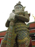 dragon lord statue Bangkok, South East Asia, Thailand, Asia