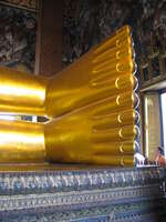 giant buddha feet Bangkok, South East Asia, Thailand, Asia