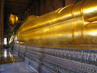 buddha leg Bangkok, South East Asia, Thailand, Asia