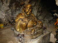 happy buddha Kanchanaburi, South East Asia, Thailand, Asia