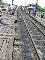 transport--ayutthaya train station Ayutthaya, Bangkok, South East Asia, Thailand, Asia