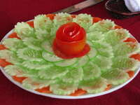 food--blossom of cucumber Ninh Binh, Halong Bay, Quang Ninh province, Vietnam, Asia