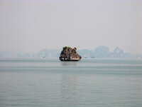 halong bay rock Ninh Binh, Halong Bay, Quang Ninh province, Vietnam, Asia