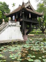 one pillar pagoda Hanoi, South East Asia, Vietnam, Asia