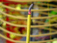 incense moment Hue, Hoi An, South East Asia, Vietnam, Asia