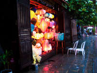 lantern booth Hue, Hoi An, South East Asia, Vietnam, Asia