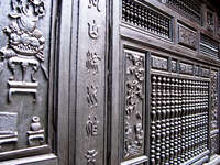old gate doors Hoi An, My Son, South East Asia, Vietnam, Asia