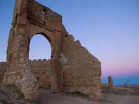 view--merenid tombs Fez, Imperial City, Morocco, Africa