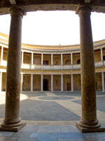 view--palacio de carlos v Granada, Andalucia, Spain, Europe