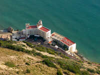 view--hotel caleta Gibraltar, Algeciras, Cadiz, Andalucia, Spain, Europe