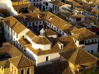 view--granada monastry Granada, Andalucia, Spain, Europe
