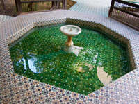 view--harem fountain Marrakech, Imperial City, Morocco, Africa