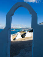 view--scenery from the white elephant Tangier, Mediterranean, Morocco, Africa