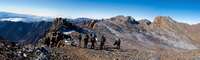 view--summit of toubkal Imlil, Atlas Mountains, Morocco, Africa