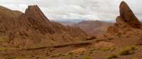 view--monkeys fingers Ait Arbi, Dades Valley, Morocco, Africa