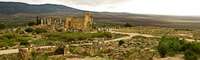 view--volubilis temple of jupiter Meknes, Moulay Idriss, Imperial City, Morocco, Africa