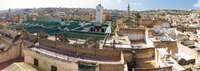 view--fez grand mosque Fez, Imperial City, Morocco, Africa