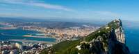 view--gibraltar rock Tangier, Algeciras, Gibraltar, Mediterranean Coast, Cadiz, Morocco, Spain, Gibraltar, Africa, Europe
